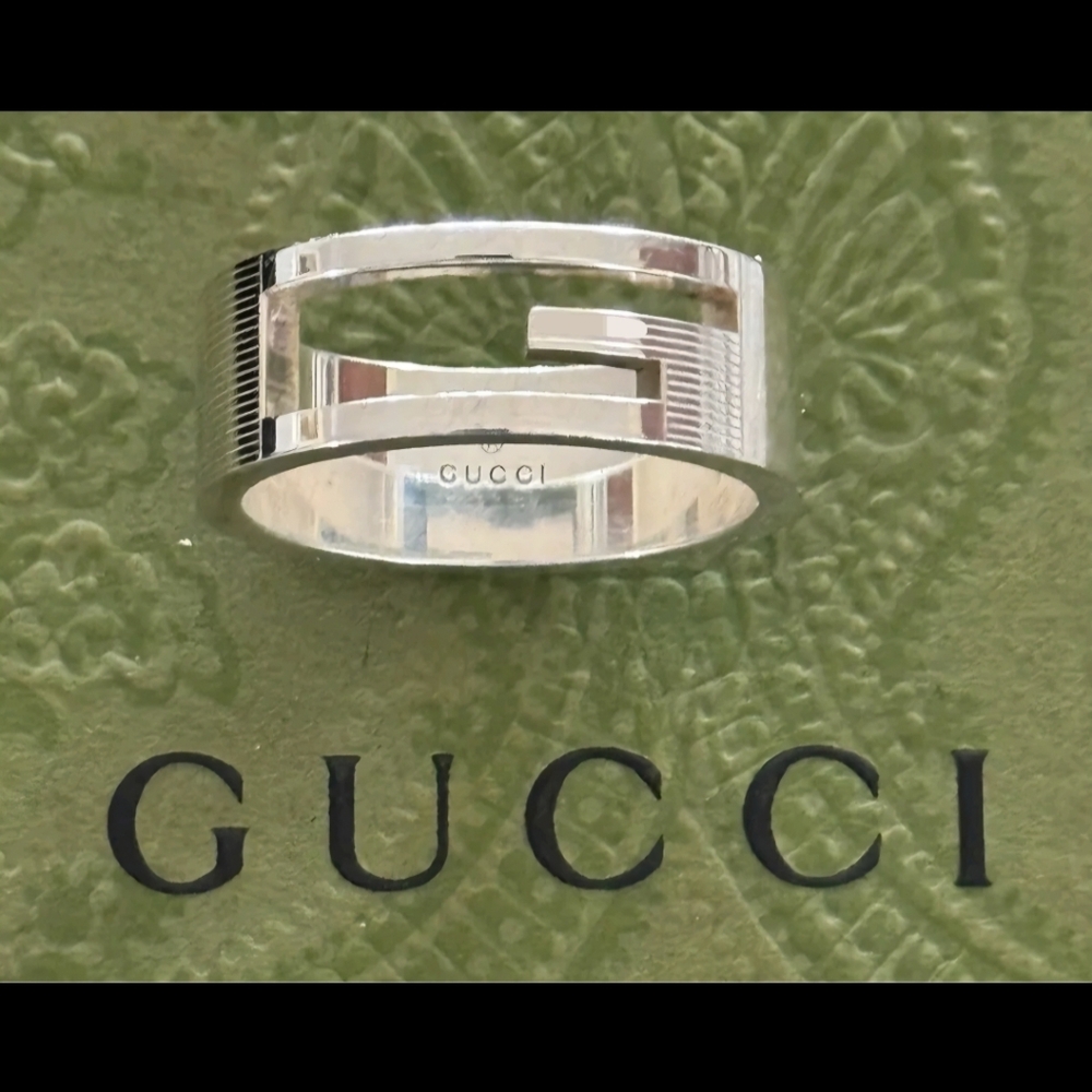 Gucci Silver Modern Band Jewelry Luxury Jewelry